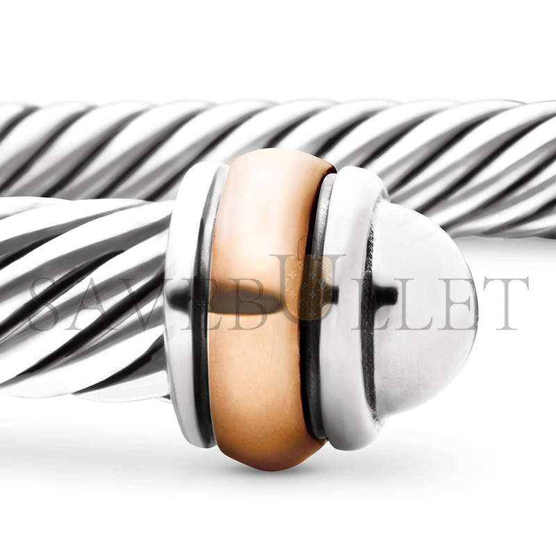 DAVID YURMAN CLASSIC CABLE BRACELET B11278 SR